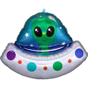 Fóliový balónik UFO - Alien