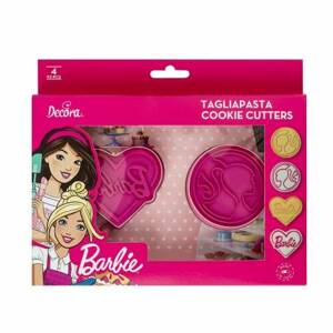 Súprava vykrajovačiek Barbie 2 ks 6 cm - Decora