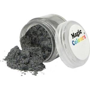 Jedlá prachová perleťová barva Magic Colours (8 ml) Black Pearl