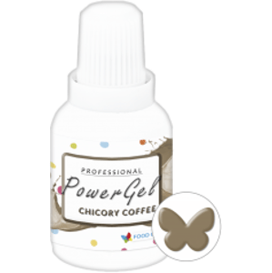 Gelová barva Food Colours PowerGel (20 g) Chicory Coffee