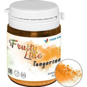 Přírodní prášková barva Food Colours FruityLine (20 g) Tangerine