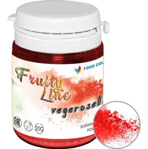 Přírodní prášková barva Food Colours FruityLine (20 g) Vegeroselle