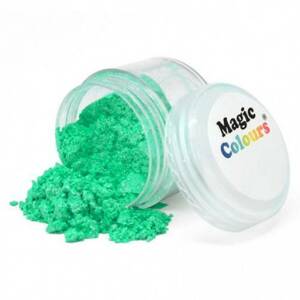 Jedlá prachová perleťová farba 8 ml Turquoise Glamour - Magic Colours