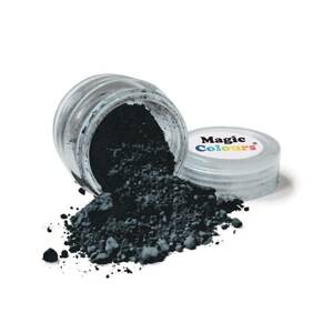 Jedlá prachová farba 8 ml Coal Black - Magic Colours