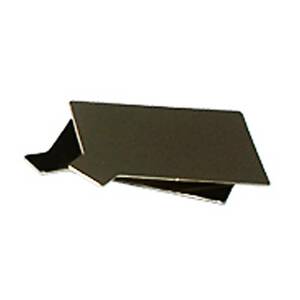 Podložka zlato-čierna obdĺžniková na minidezert 9 × 5,5 cm 1 ks