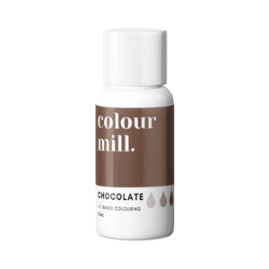 Olejová farba 20 ml vysokokoncentrovaná čokoládová - colour mill