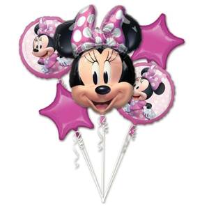Fóliový balónik 5 ks Minnie
