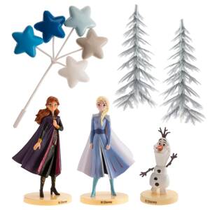 Figúrka na Frozen súprava Elsa, Anna a olaf stromy a hviezdy - Dekora