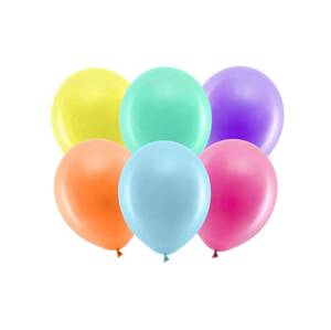 Pastelové balóniky 23 cm 100 ks farebné