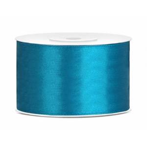 Saténová tyrkysová stuha 38mm/25m - PartyDeco
