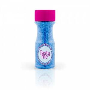 Cukrové dekorácie modré mini korálky, 80g - Tasty Me