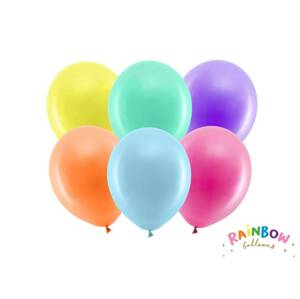 Farebné pastelové balóniky, 10ks - PartyDeco