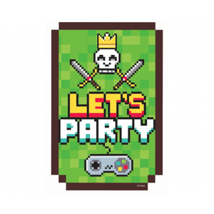 Pozvánka na párty Minecraft 6ks - Godan