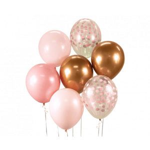 Sada ružových balónikov 7ks - Godan