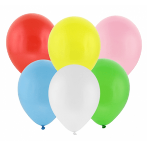 Pastelové balónky 50ks 22cm