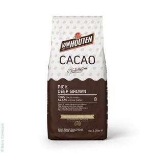 Intezivní hnědý 100% kakaový prášek - Van Houten 1kg