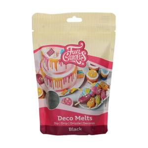 Ľahko rozpustná glazúra v zrnkách 250g čierna - FunCakes