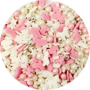 Cukrový mix růžovo-bílý (50 g)
