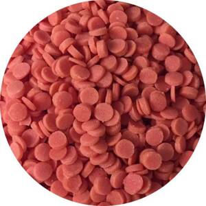 Cukrové konfety červené 3mm 70g
