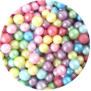 Cukrové perličky barevné mix 80g
