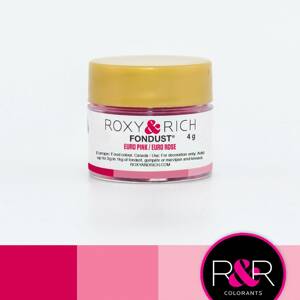 Prášková farba 4g ružová euro - Roxy and Rich