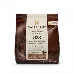 Čokoláda 823 mliečna čokoláda 33,6% 0,4kg - Callebaut