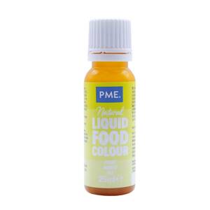 Prírodné potravinárske farbivo žlté 25 ml - PME