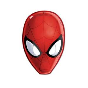 Papírová maska 6ks Spiderman - Procos