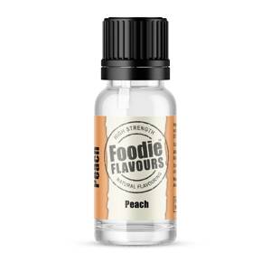 Prírodná koncentrovaná vôňa 15ml broskyňa - Foodie Flavours