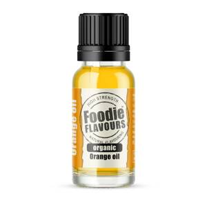 Prírodná koncentrovaná vôňa 15ml pomarančového oleja - Foodie Flavours