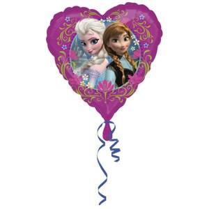 Fóliový balón srdce Frozen - Amscan