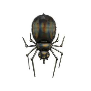 Fóliový balón čierny pavúk 60 x 101 cm - PartyDeco