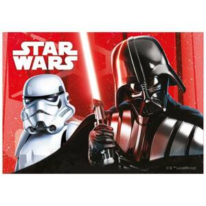 Fondánový papír star wars 14,8x21 cm