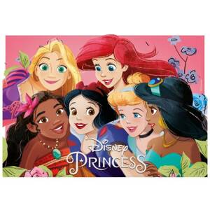 Fondánový papier Disneyho princezné 14,8x21 cm - Dekora