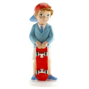 Skateboardista - tortová figúrka 16cm - Dekora