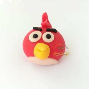 Angry Birds Red 4cm tortová figúrka z kokosu - Fagos
