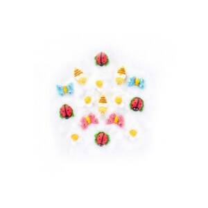 Cukrové figúrky včiel, berušiek a motýľov - K Decor