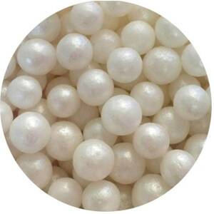 Cukrové perly Jumbo perleťové 7mm 70g