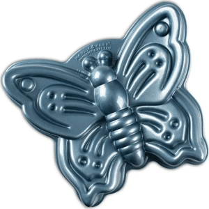 NW Forma na bábovku Motýl 9 cup modrá