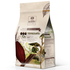 Kakao Barry Origin čokoláda VENEZUELA tmavá 72% 1kg - CACAO BARRY