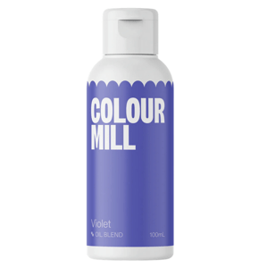 Olejová farba 100 ml Vysoká koncentrácia fialovej - colour mill