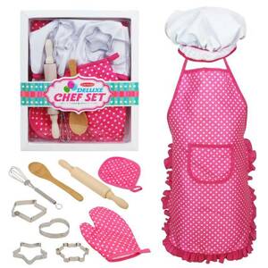 Detská súprava na pečenie ružová 11ks - Cakesicq
