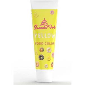 SweetArt gelová barva tuba Yellow (30 g)