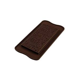 Silikónová forma na čokoládu – tabuľka kávové zrná