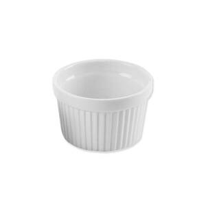 Miska zapekacia porcelánová biela 9 × 5,5 cm