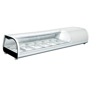 FORCAR Sushi vitrina 8xGN1/3