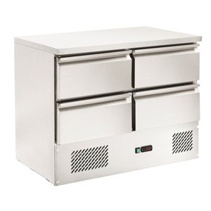 Chladiaci stôl FORCOLD- 4 zásuvky 240 l – 240 W