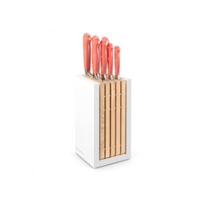 WÜSTHOF Blok s nožmi Wüsthof CLASSIC Colour 7 dielny - Coral Peach