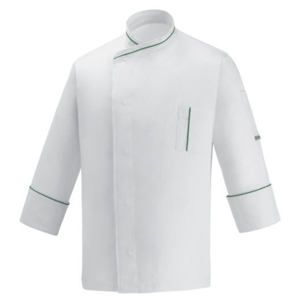 EGOCHEF Kuchársky rondon EGOchef MICROTEC dlhý rukáv - biely 4XL