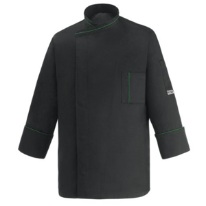 EGOCHEF Kuchársky rondon EGOchef MICROTEC dlhý rukáv - čierny 4XL
